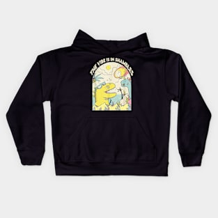 The Vibe Is In Shambles Kids Hoodie